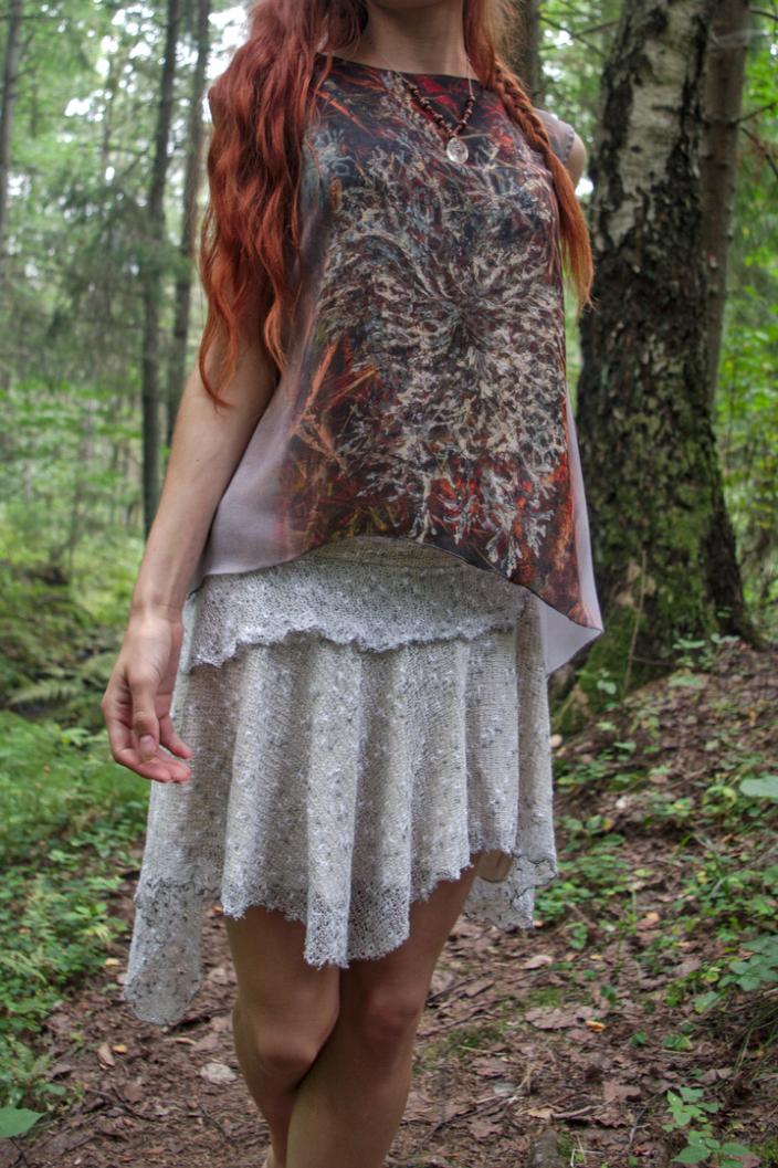 Hidden Beauty skirt set