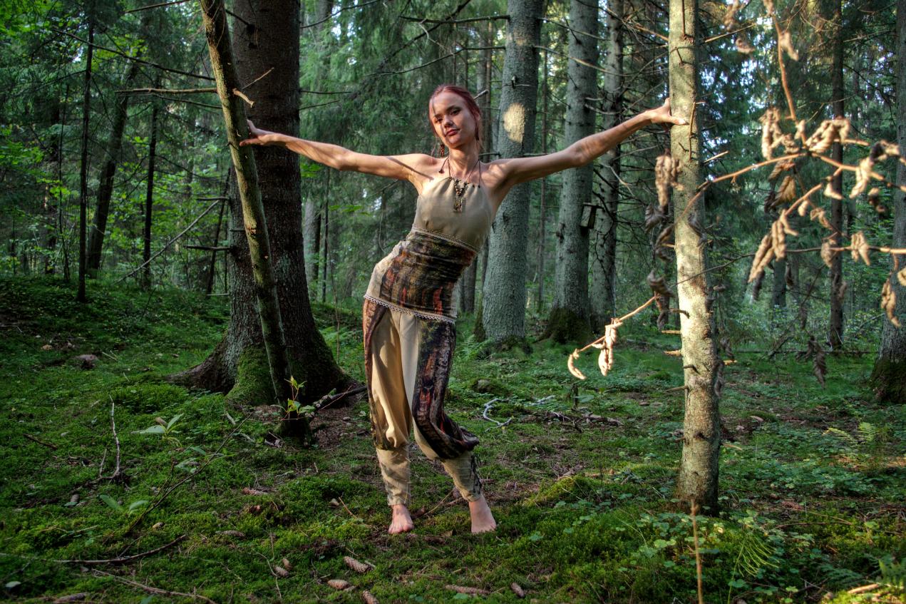 Nordic Empress Harem Pants Set