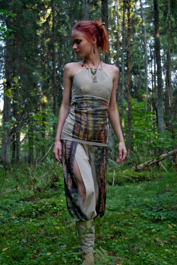 Nordic Empress harem pants set