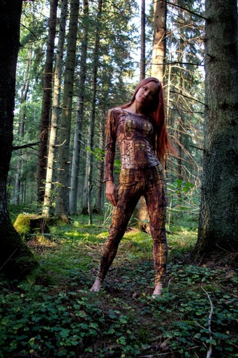 Carving the Way catsuit